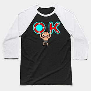 cute child ok bright Baseball T-Shirt